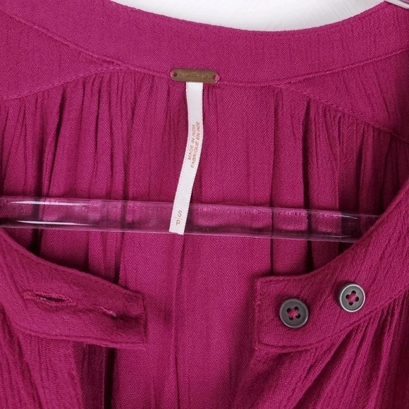 Free People Boyfriend Button Front - Picture 5 of 8